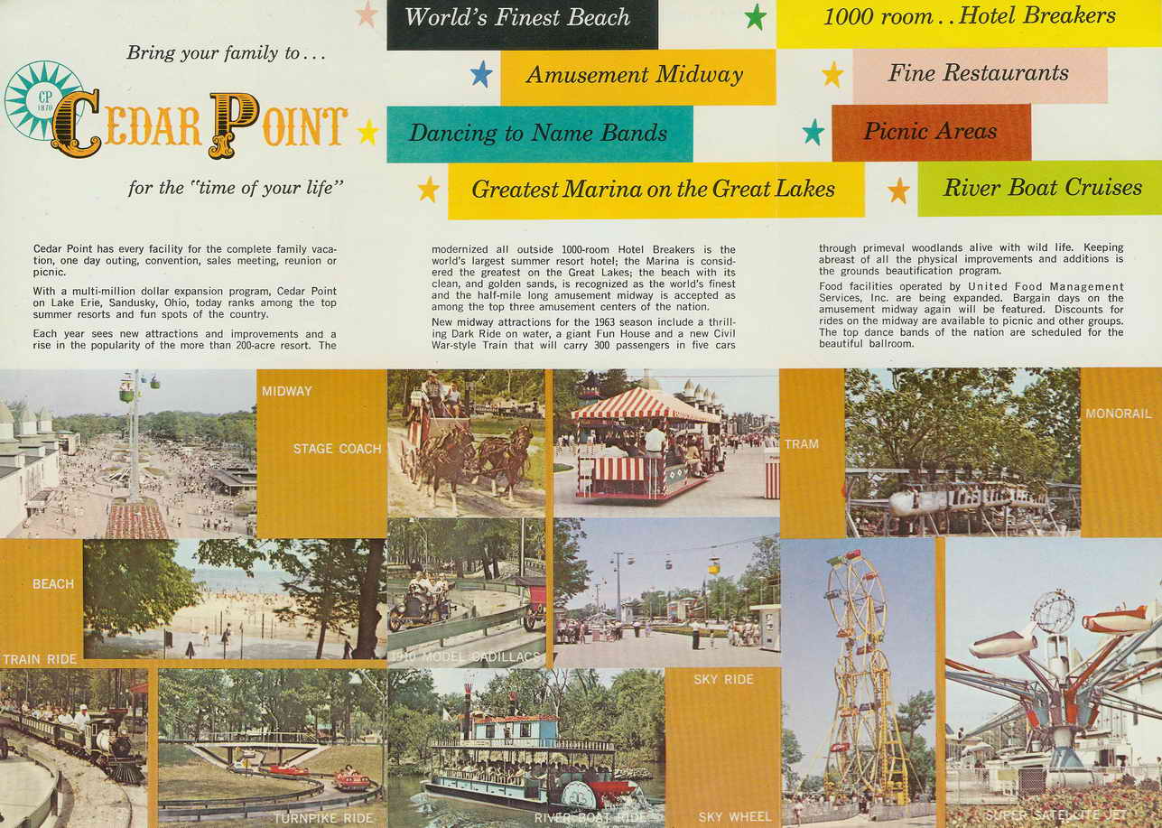 Cedar Point 1963 Cedar Point Cedar Point Ohio Sandusky Cedar Point 1963 Cedar Point Cedar Point Ohio Sandusky